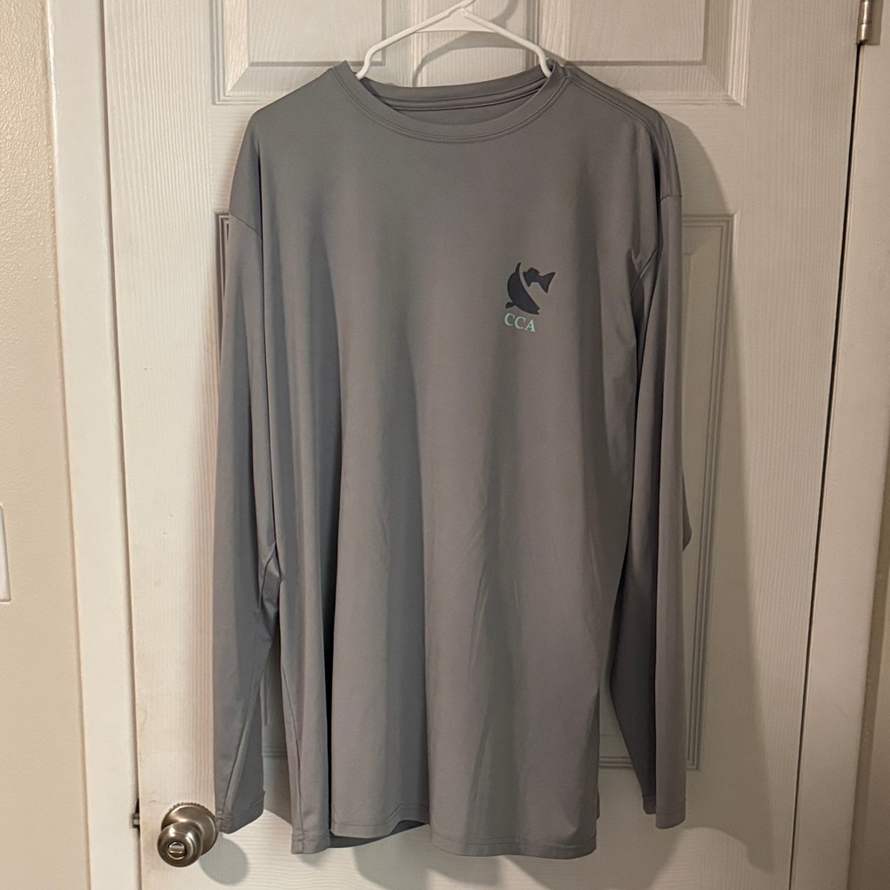 Men's Long Sleeve Shirt in Gray